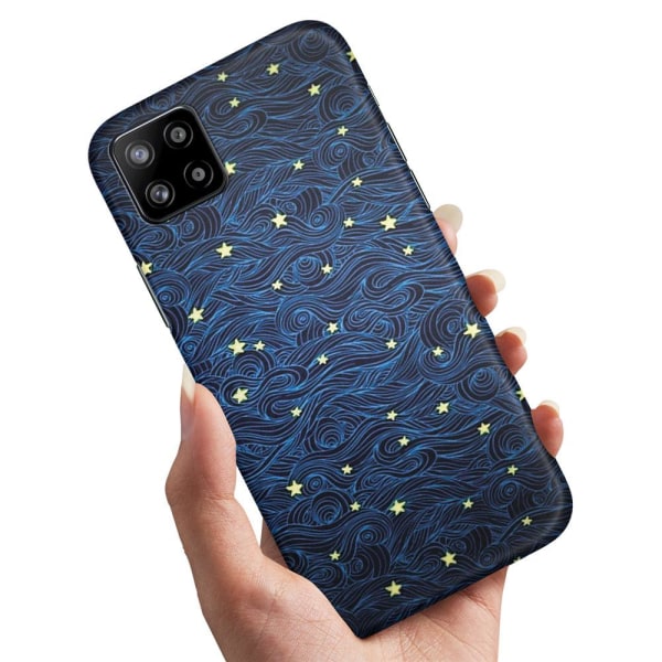 Samsung Galaxy A22 5G - Cover/Mobilcover Stjernemønster