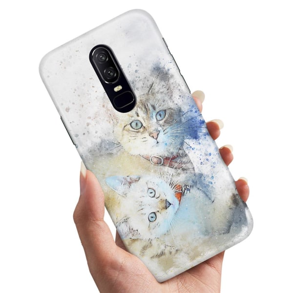 OnePlus 6 - Deksel/Mobildeksel Katter