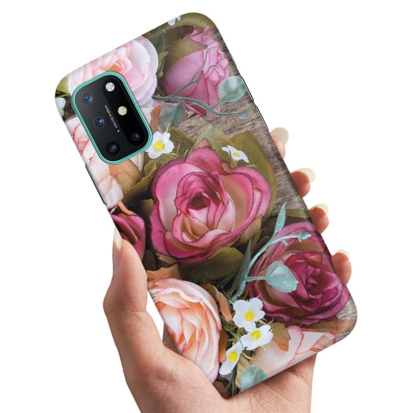 OnePlus 8T - Cover/Mobilcover Blomster
