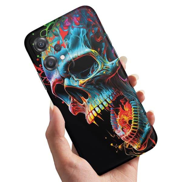Deksel / Mobildeksel til OnePlus Nord CE 2 Lite 5G - Skull