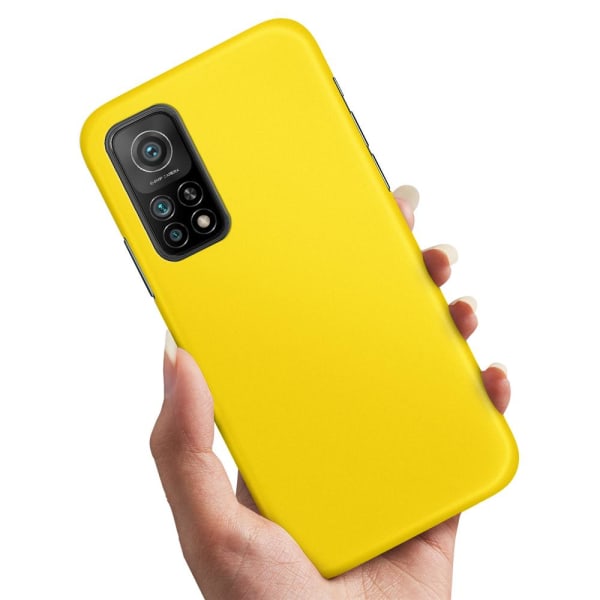 Xiaomi Mi 10T/10T Pro - Cover/Mobilcover Gul Yellow