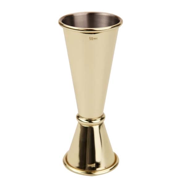 Nordicbar Jigger V-Form 25/50 ml Guld