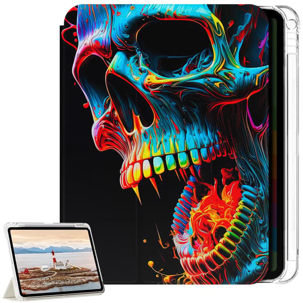 Deksel til iPad Air 11" 6th/7th gen - M2/M3 - 2024/2025 - Skull