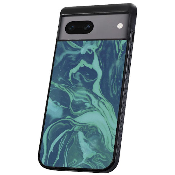 Google Pixel 7 - Deksel/Mobildeksel Marmor