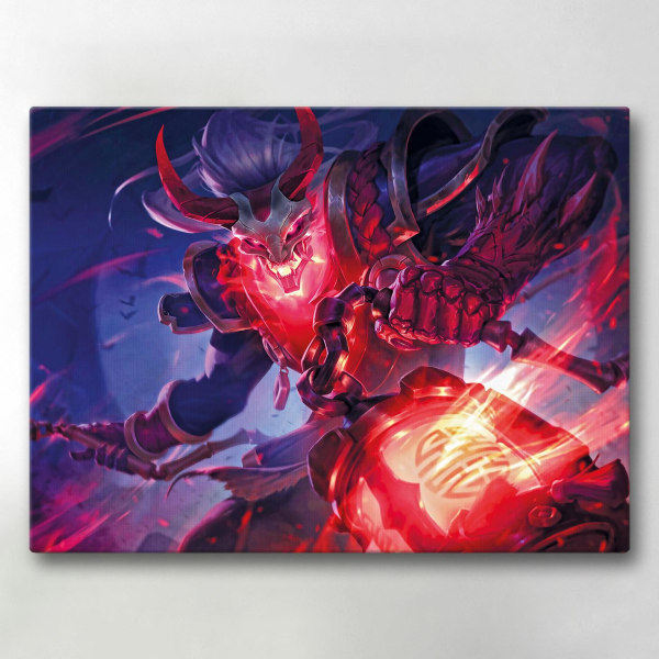 Lærredsbillede / Lærredstryk - League of Legends - 40x30 cm - Lærred