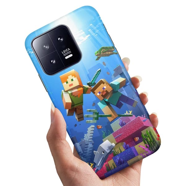 Deksel / Mobildeksel til Xiaomi 13 - Minecraft