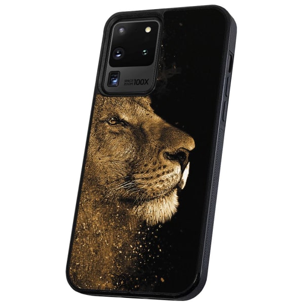 Samsung Galaxy S20 Ultra - Cover/Mobilcover Lion
