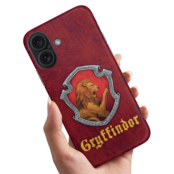 iPhone 16 Plus - Deksel/Mobildeksel Harry Potter Gryffindor