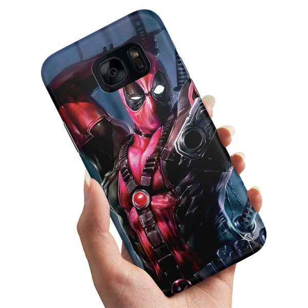 Samsung Galaxy S6 Edge - Deksel/Mobildeksel Deadpool