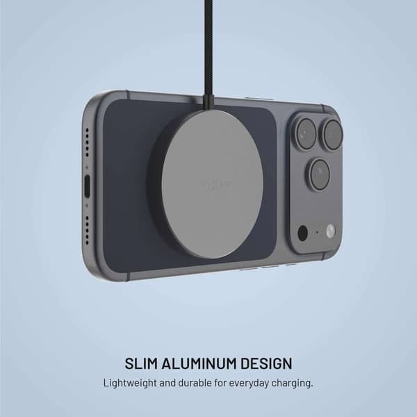 FIXED MagPad Slim Qi2.2 25W trådlös laddare Space Grey