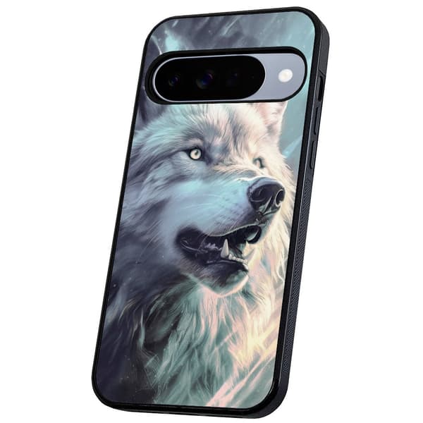Google Pixel 10/10 Pro - Deksel/Mobildeksel Wolf