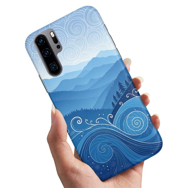 Deksel / Mobildeksel til Huawei P30 Pro - Blue Hills