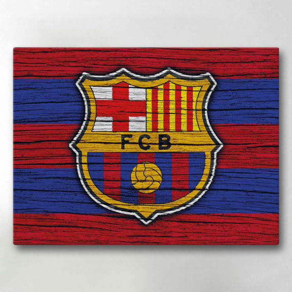 Lerretsbilde / Bilde - FC Barcelona - 40x30 cm - Lerret