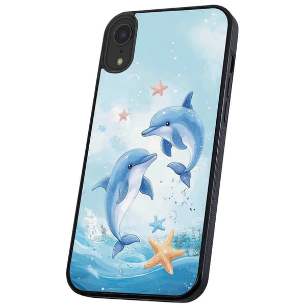 iPhone X/XS - Skal/Mobilskal Dolphins
