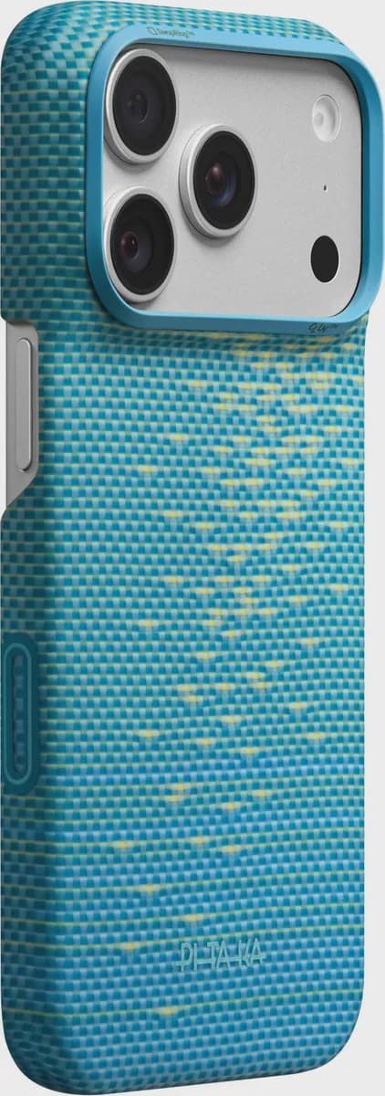 Pitaka Edge MagSafe Fodral iPhone 18 Pro/17 Pro Lucid Blue