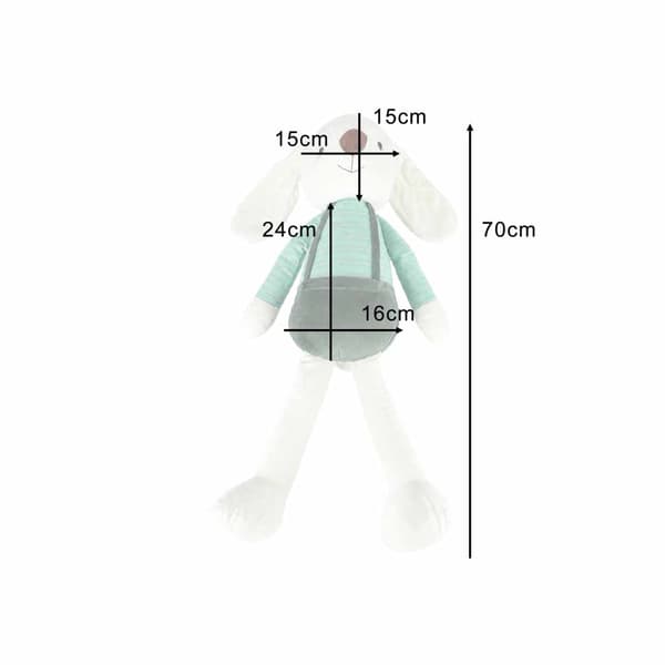 Kanin Gosedjur - 70 cm Green