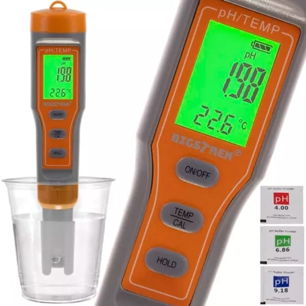 Digital pH-måler for Vann - Vanntester
