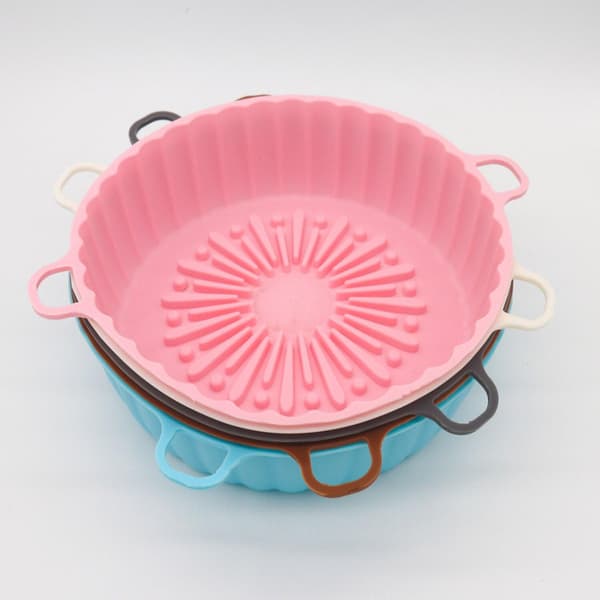 Airfryer Silikonform - Kurv til luftfrityrkoker 16-18 cm