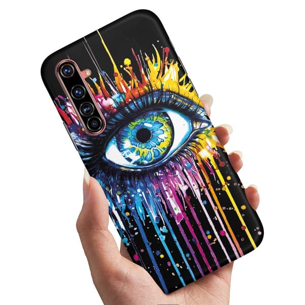 Deksel / Mobildeksel til Realme X50 Pro - Rennende Øye