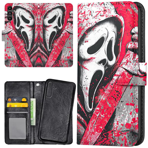 Samsung Galaxy A57 5G - Plånboksfodral/Skal Scream Ghostface