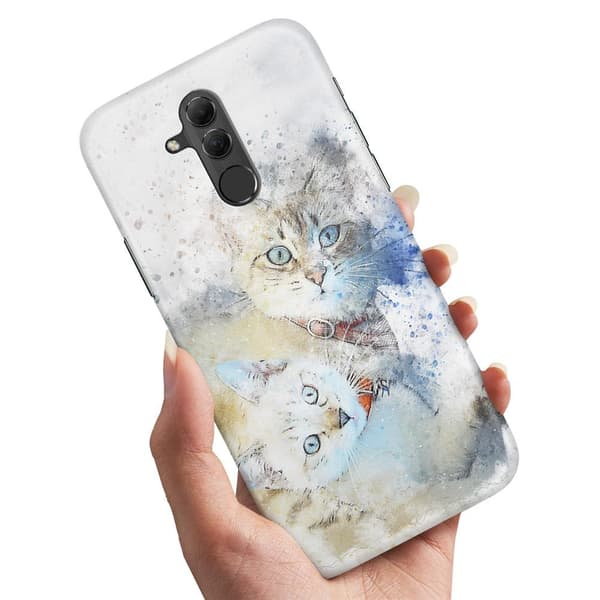 Deksel / Mobildeksel til Huawei Mate 20 Lite - Katter
