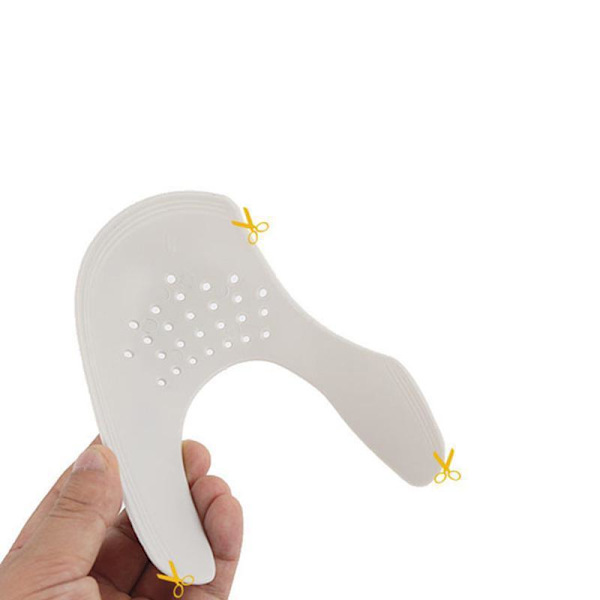 Anti-rynkebeskyttelse for joggesko / Skobeskyttelse White 35-39
