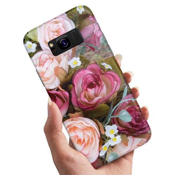 Samsung Galaxy S8 - Skal/Mobilskal Blommor