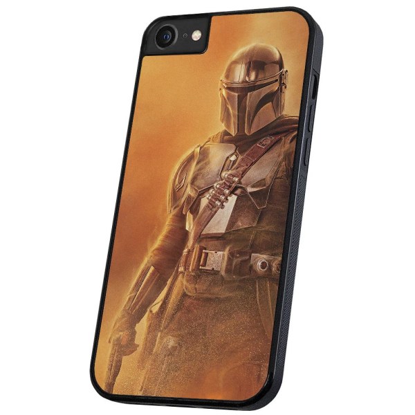 iPhone 6/7/8/SE - Skal/Mobilskal Mandalorian Star Wars multifärg