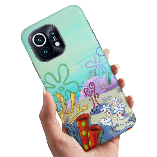Deksel / Mobildeksel til Xiaomi Mi 11 - Svampebob