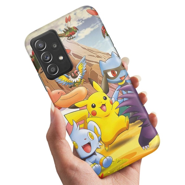 Samsung Galaxy A52/A52s 5G - Kuoret/Suojakuori Pokemon Multicolor