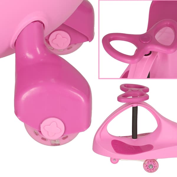 Svängbil för Barn - Sparkbil Pink