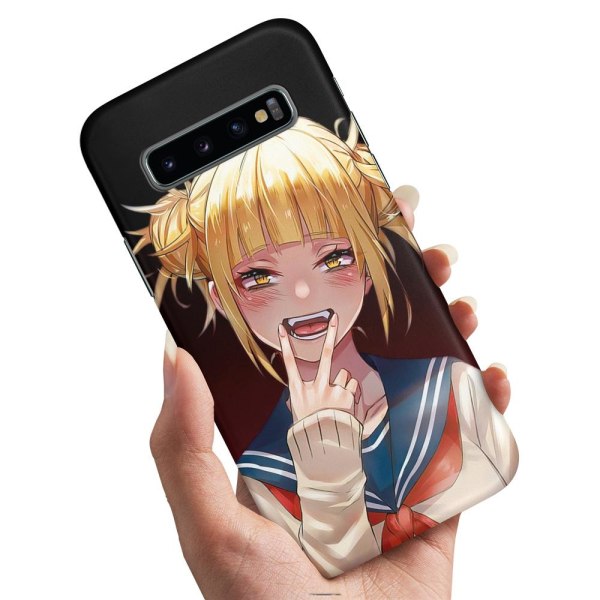Samsung Galaxy S10 Plus - Deksel/Mobildeksel Anime Himiko Toga