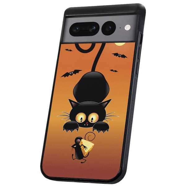 Google Pixel 7 Pro - Cover/Mobilcover Kat og Mus