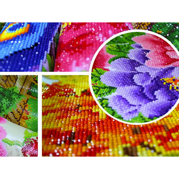 Diamond Painting / DIY 5D Timanttimaalaus - 30x40cm – Ballerina