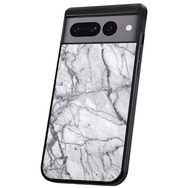 Google Pixel 9/9 Pro - Deksel/Mobildeksel Marmor