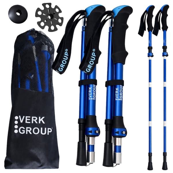 Gåstavar nordic walking set Blå