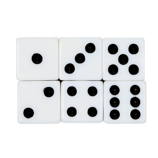 Tärningar 6-pack