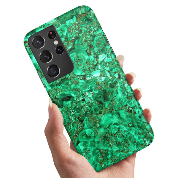 Samsung Galaxy S21 Ultra - Deksel/Mobildeksel Marmor Multicolor