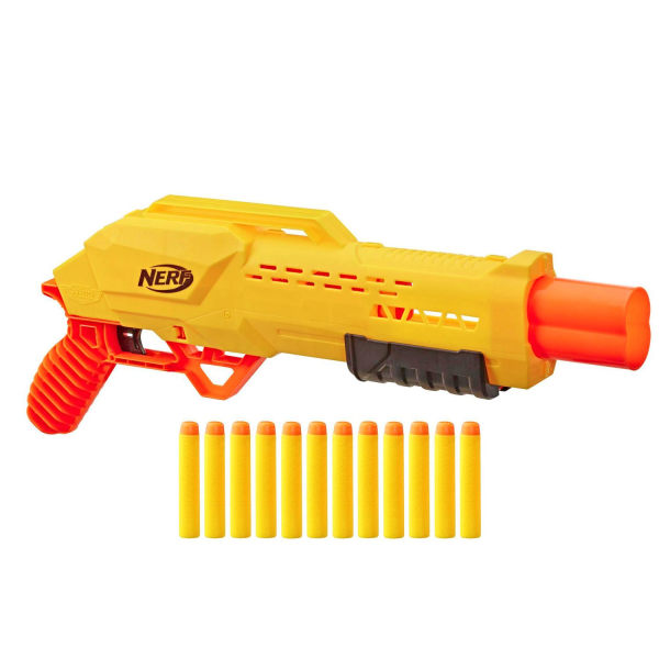 Nerf Gun Alpha Strike Tiger DB-2 Blaster Yellow 4a4a | Yellow | 636 | Fyndiq