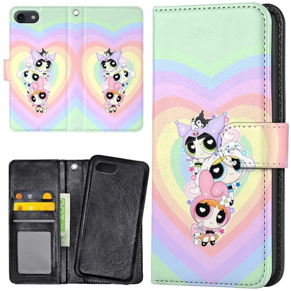 iPhone 16e/17e - Plånboksfodral/Skal Powerpuff Girls