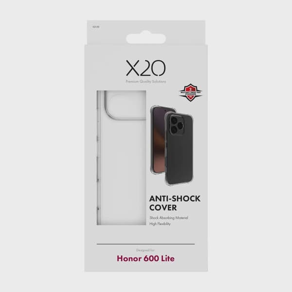 X2O Anti-Shock Skal Honor 600 Lite Transparent