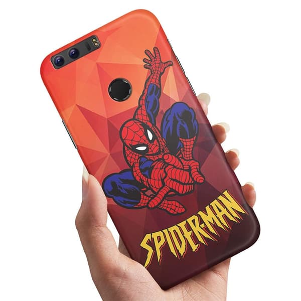 Deksel / Mobildeksel til Huawei Honor 8 - Spider-Man