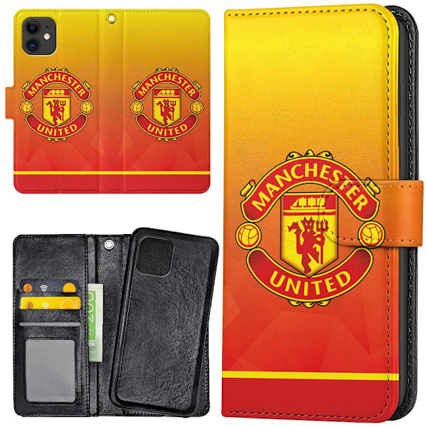 iPhone 12 Mini - Lompakkokotelo/Kuoret Manchester United