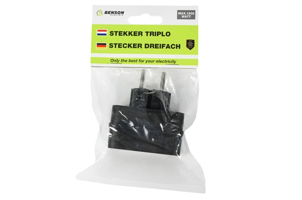 Trekontakt svart