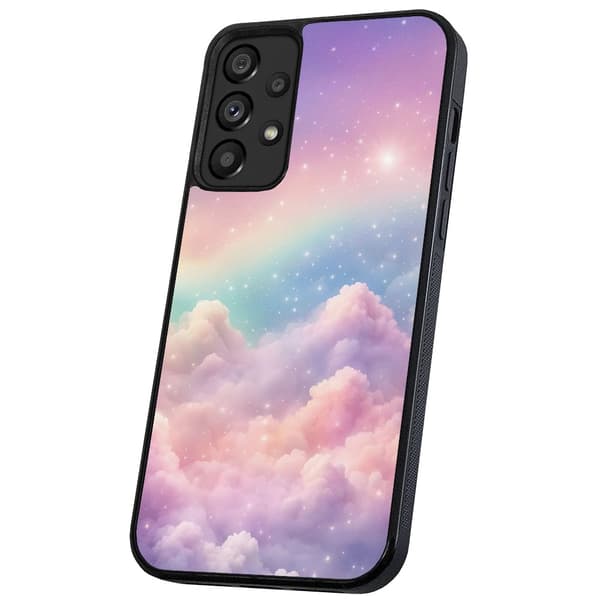 Samsung Galaxy A13 4G - Deksel/Mobildeksel Rainbow Clouds