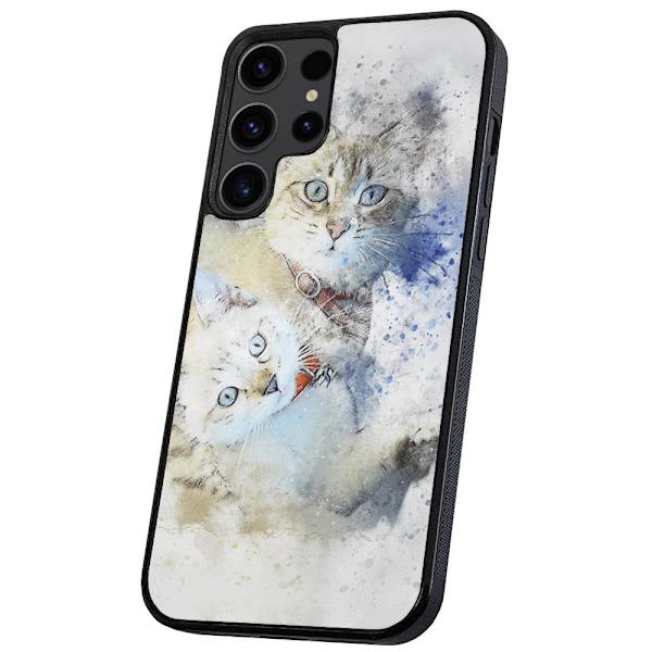 Samsung Galaxy S22 Ultra - Skal/Mobilskal Katter multifärg