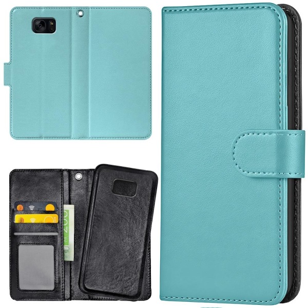 Samsung Galaxy S7 - Mobilcover/Etui Cover Turkis Turquoise