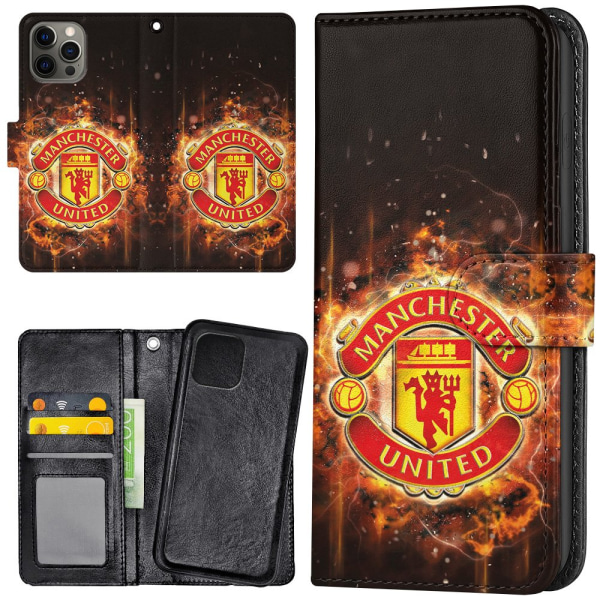 iPhone 14 Pro - Lommebok Deksel Manchester United