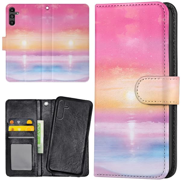 Samsung Galaxy S25 FE - Plånboksfodral/Skal Sunset