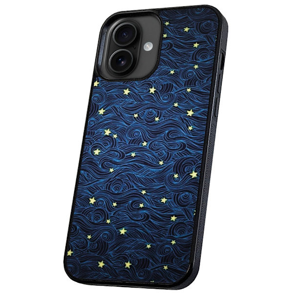 iPhone 17 - Deksel/Mobildeksel Stjernemønster